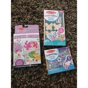 Melissa & Doug Arts and Crafts bundle never opened  set of 3 bundle
